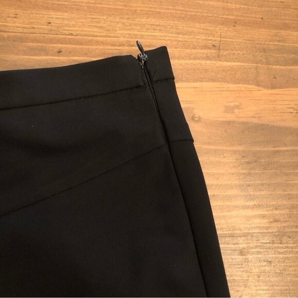 VINTAGE SIGNE PARIS 8 BLACK HIGH WAISTED SIDE ZIP FORMAL DRESS TAPERED PANTS - Picture 5 of 10